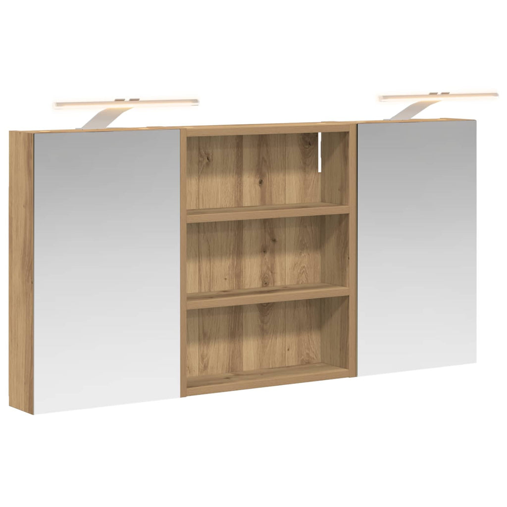 vidaXL Zestaw Szafek Łazienkowych 3 szt. 100 x 10,5 x 50 cm