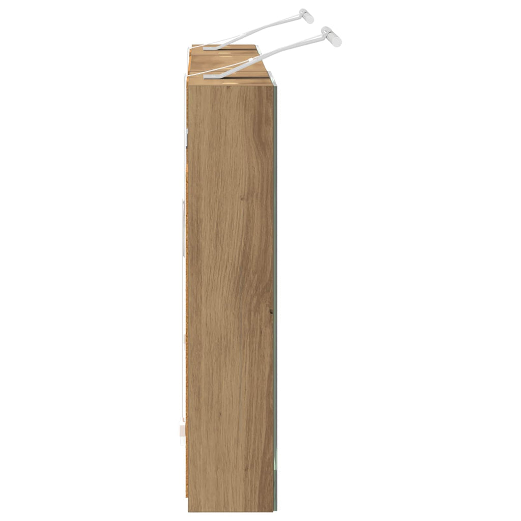 vidaXL Zestaw Szafek Łazienkowych 3 szt. 100 x 10,5 x 50 cm