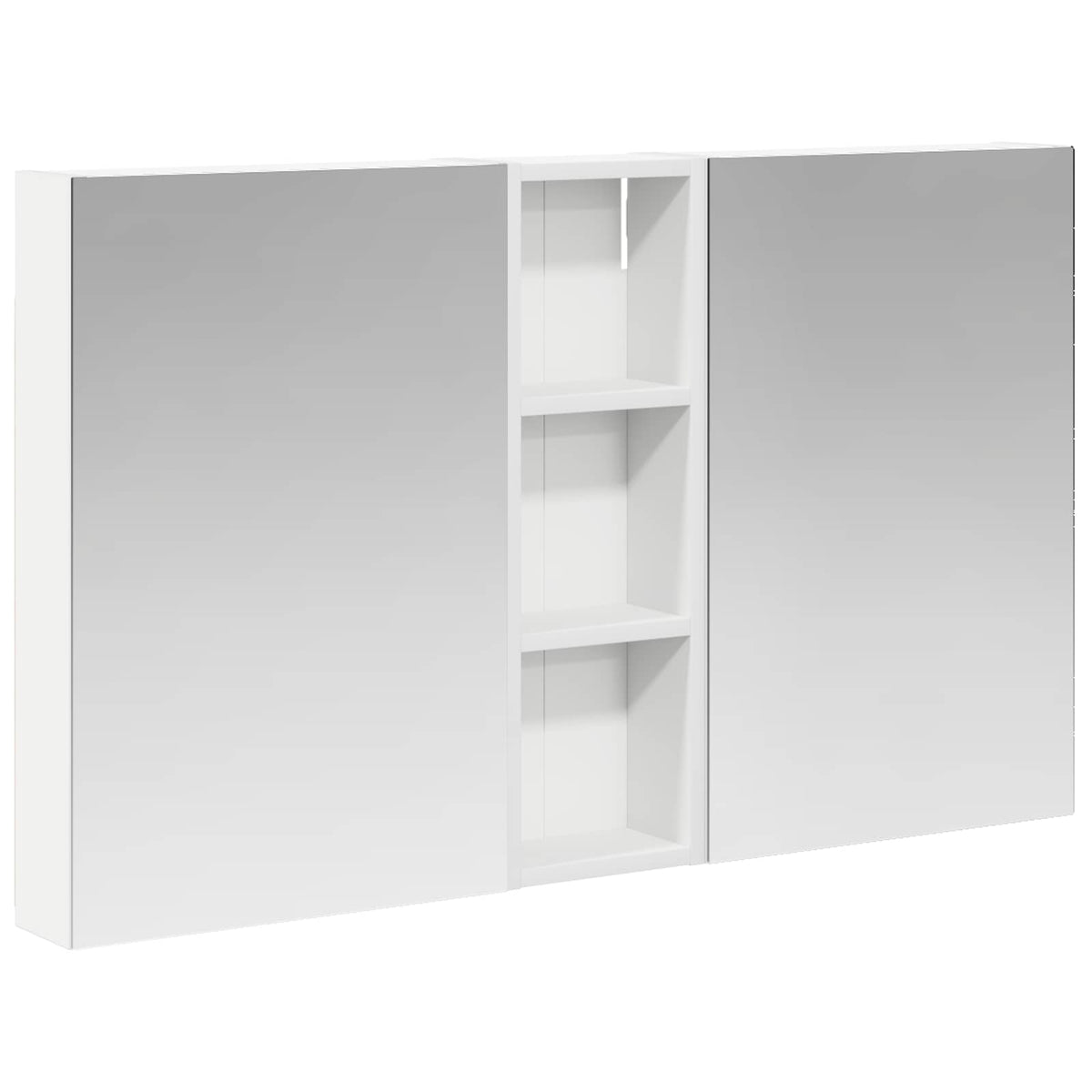 vidaXL Zestaw Szafek Łazienkowych 3 szt. 100 x 10,5 x 60,5 cm