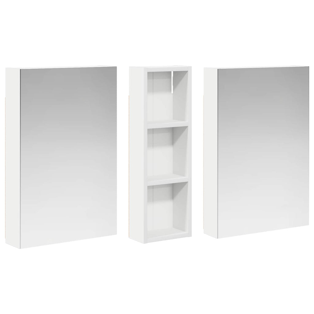 vidaXL Zestaw Szafek Łazienkowych 3 szt. 100 x 10,5 x 60,5 cm