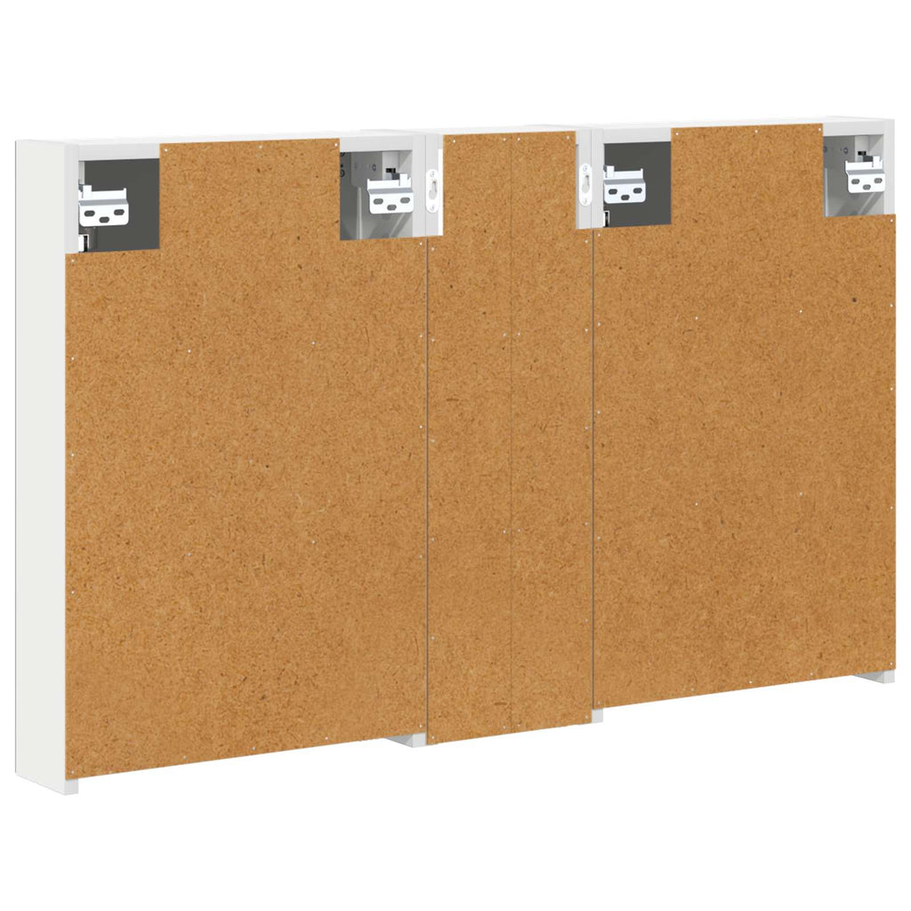 vidaXL Zestaw Szafek Łazienkowych 3 szt. 100 x 10,5 x 60,5 cm