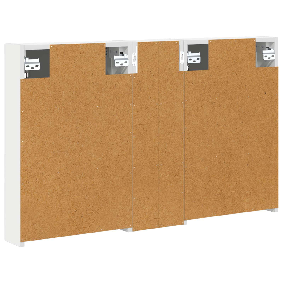 vidaXL Zestaw Szafek Łazienkowych 3 szt. 100 x 10,5 x 60,5 cm