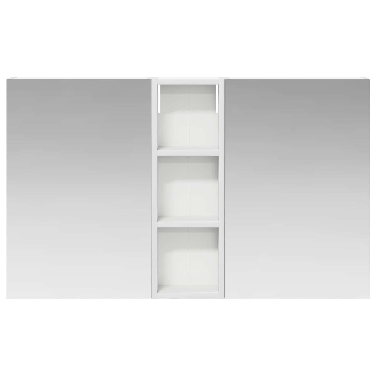 vidaXL Zestaw Szafek Łazienkowych 3 szt. 100 x 10,5 x 60,5 cm