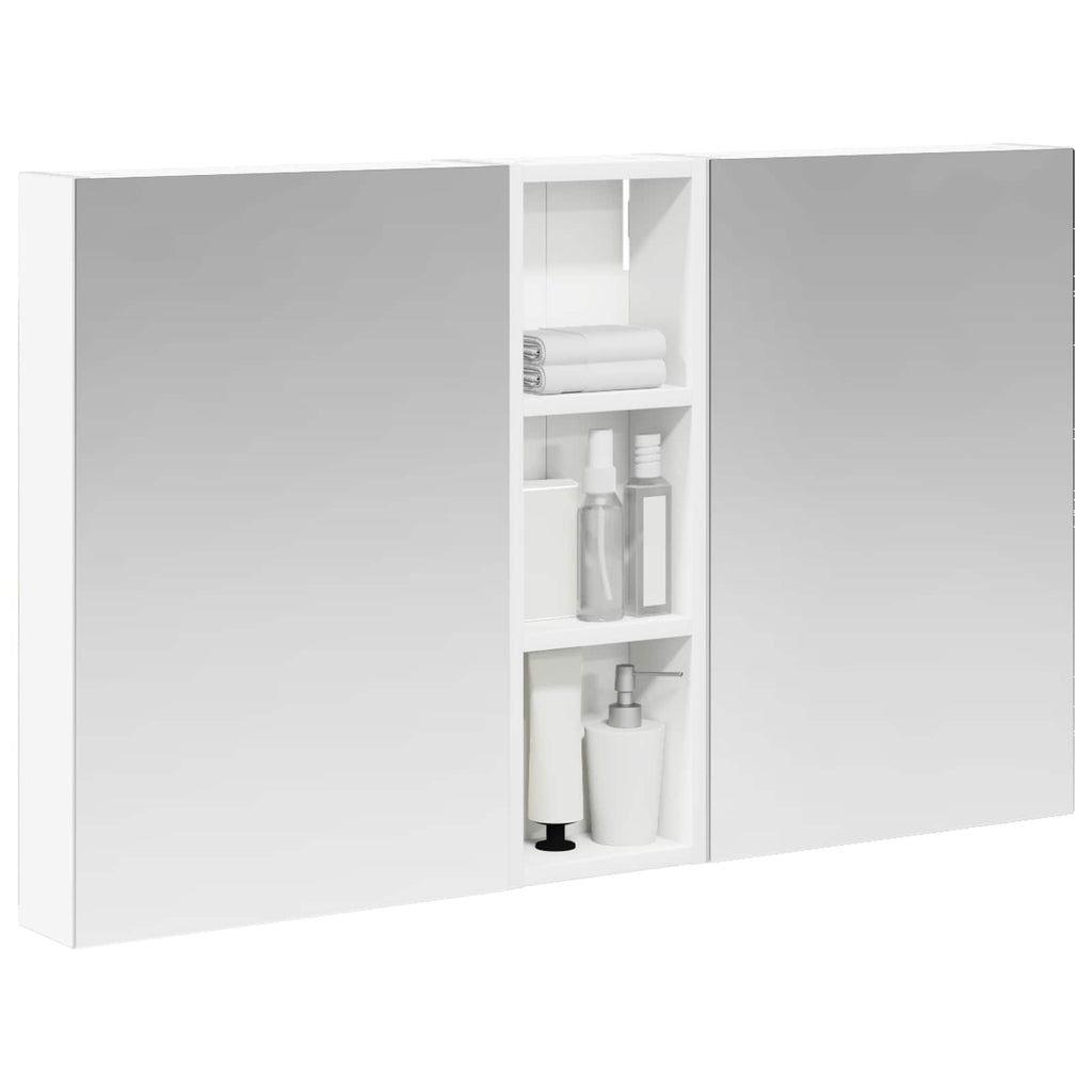 vidaXL Zestaw Szafek Łazienkowych 3 szt. 100 x 10,5 x 60,5 cm