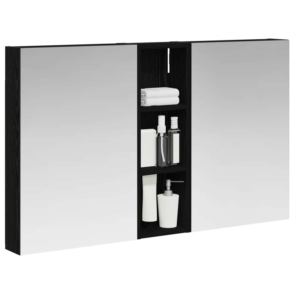 vidaXL Zestaw Szafek Łazienkowych 3 szt. 100 x 10,5 x 60,5 cm