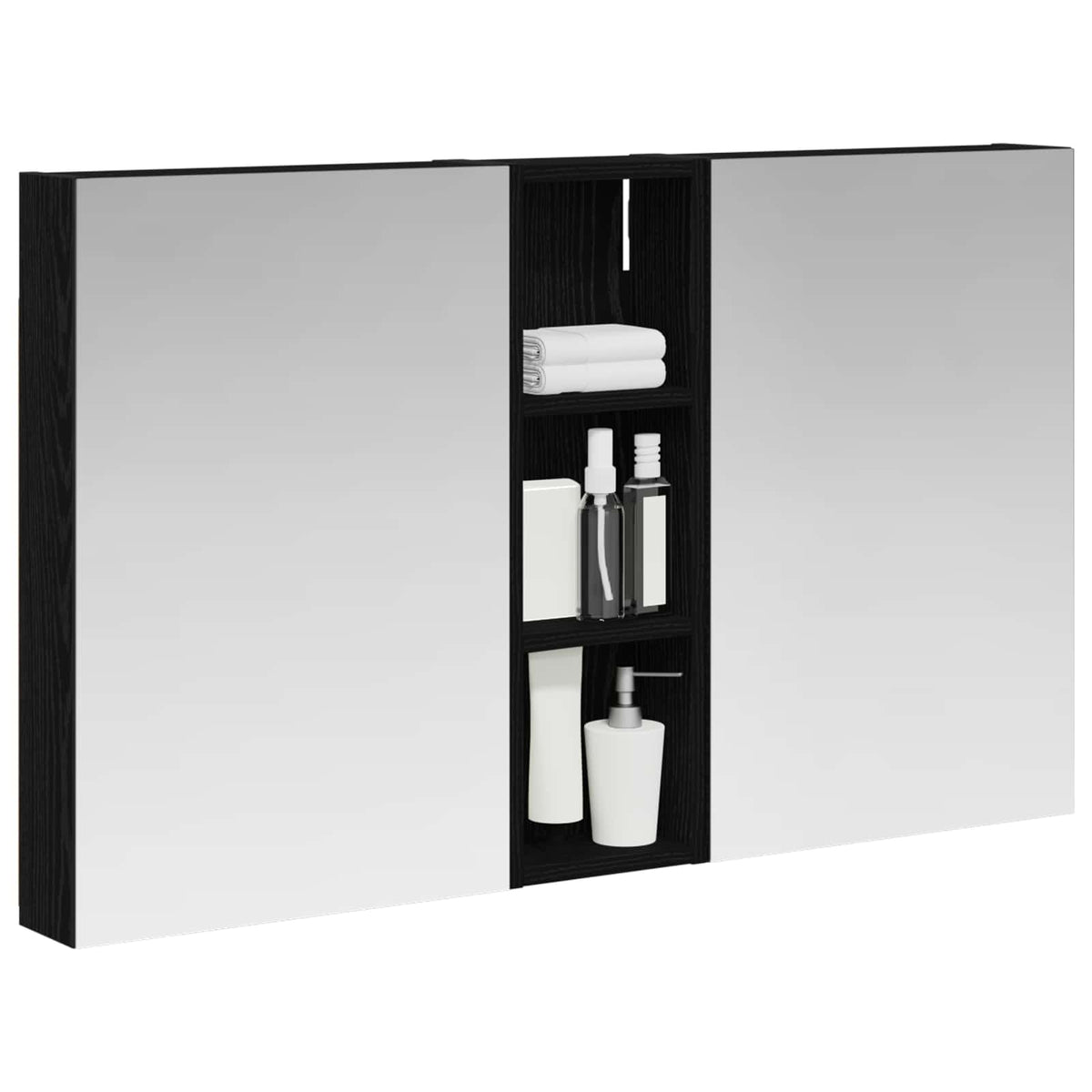 vidaXL Zestaw Szafek Łazienkowych 3 szt. 100 x 10,5 x 60,5 cm