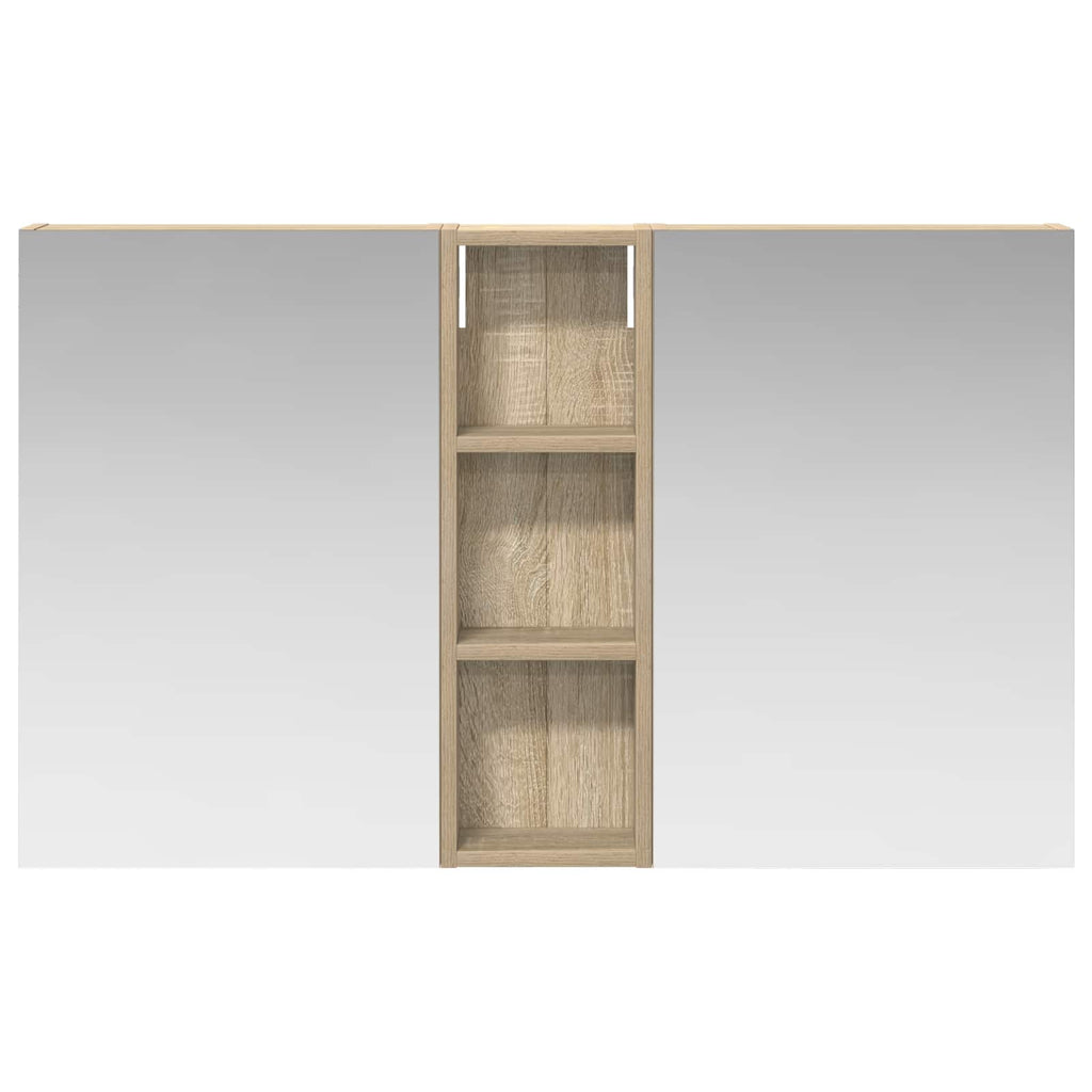 vidaXL Zestaw Szafek Łazienkowych 3 szt. 100 x 10,5 x 60,5 cm