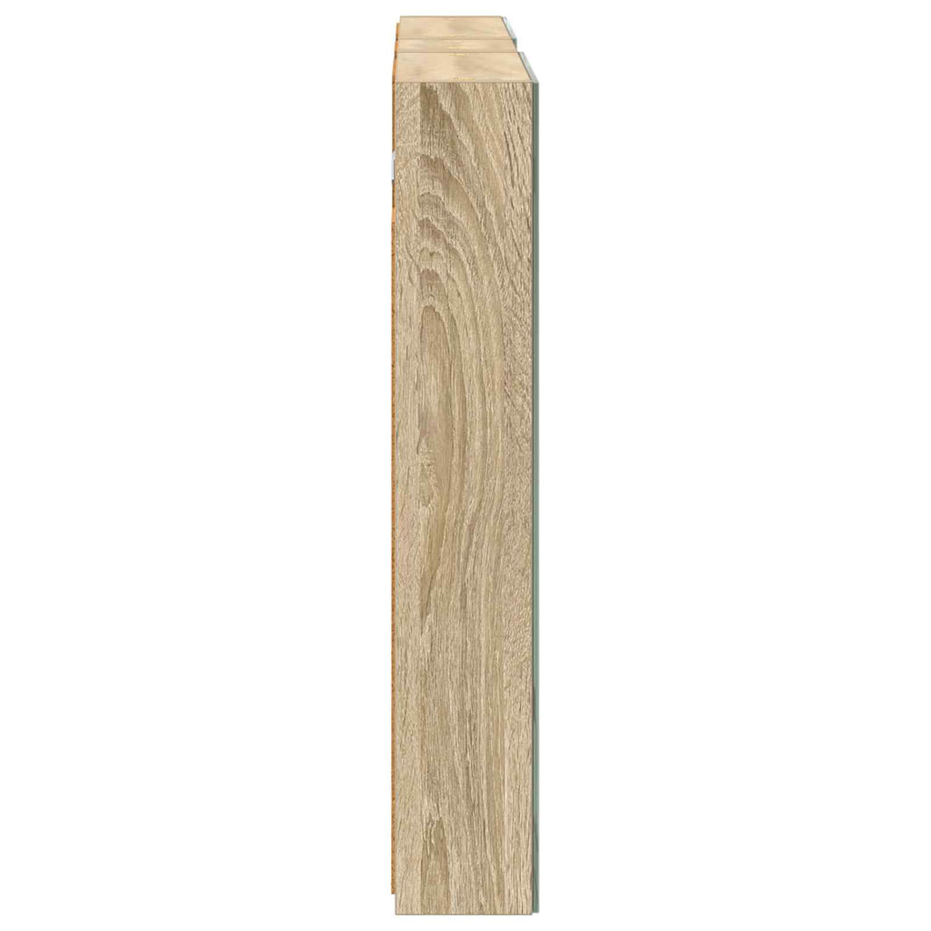 vidaXL Zestaw Szafek Łazienkowych 3 szt. 100 x 10,5 x 60,5 cm