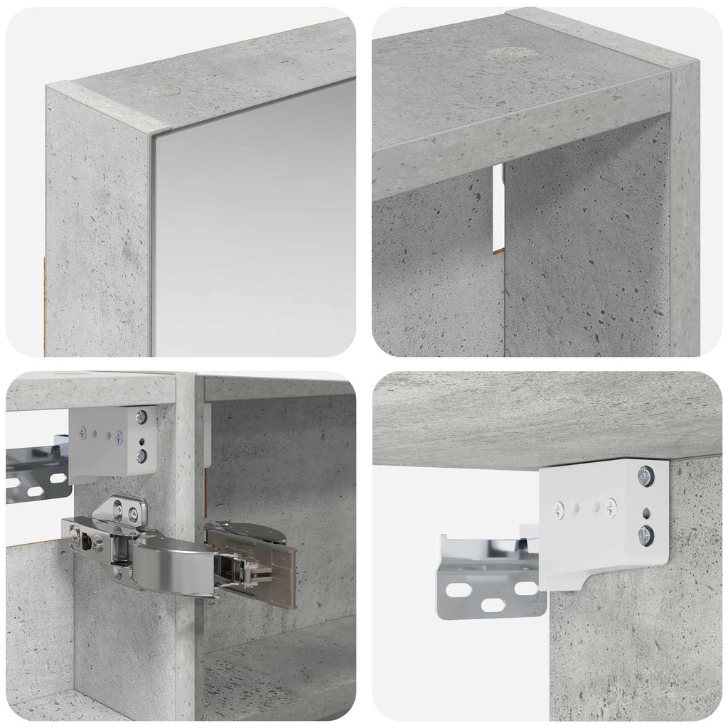 vidaXL Zestaw Szafek Łazienkowych 3 szt. 100 x 10,5 x 60,5 cm