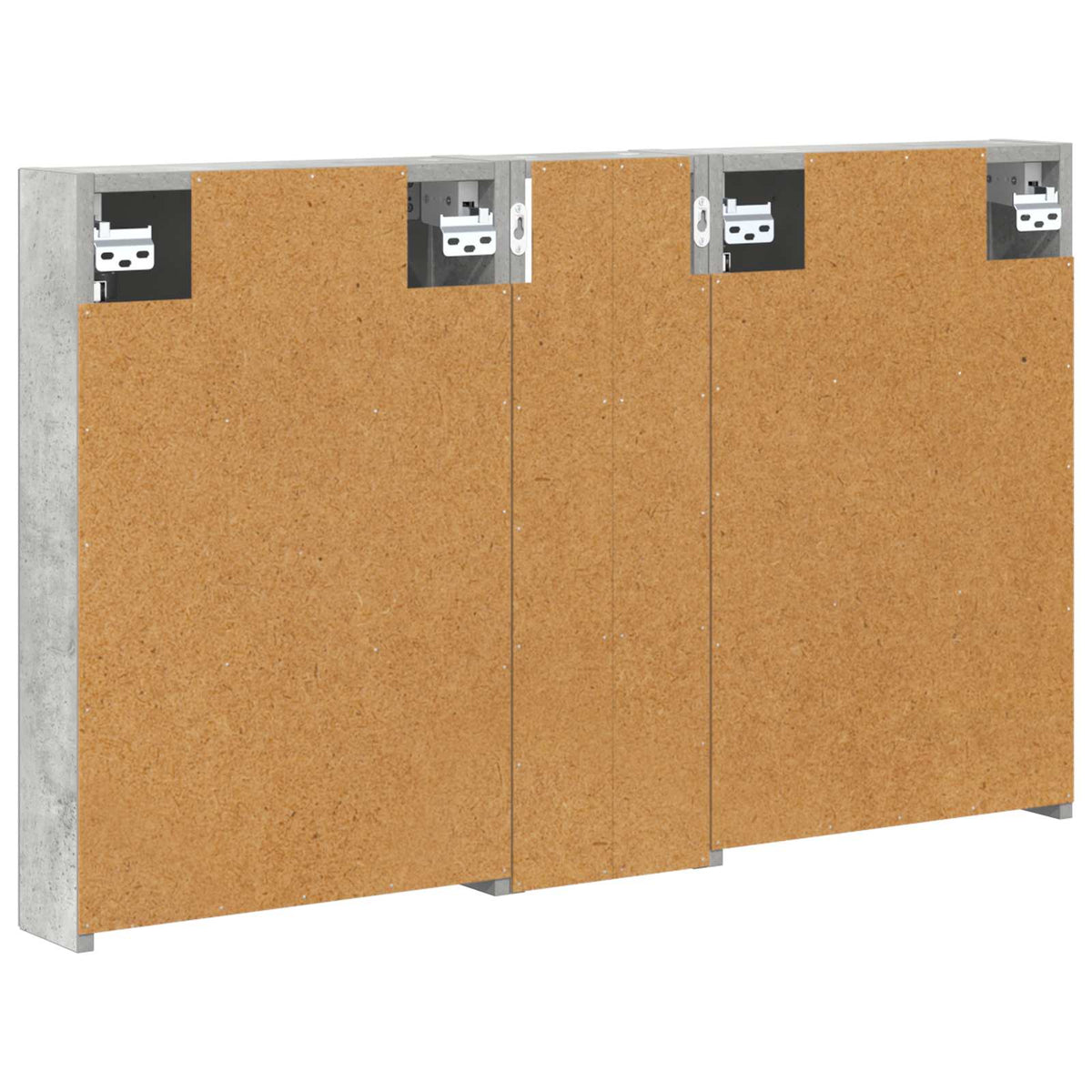 vidaXL Zestaw Szafek Łazienkowych 3 szt. 100 x 10,5 x 60,5 cm