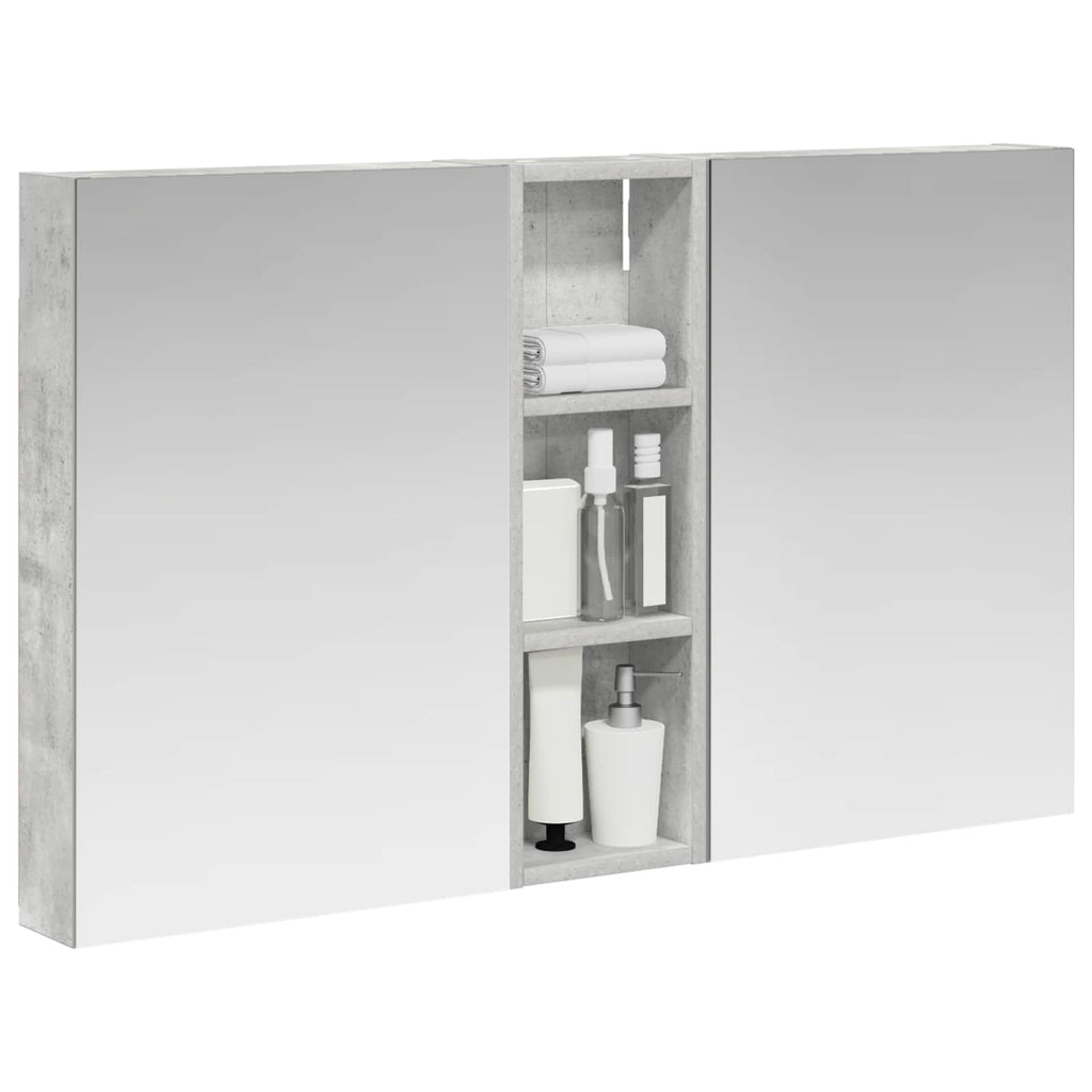 vidaXL Zestaw Szafek Łazienkowych 3 szt. 100 x 10,5 x 60,5 cm
