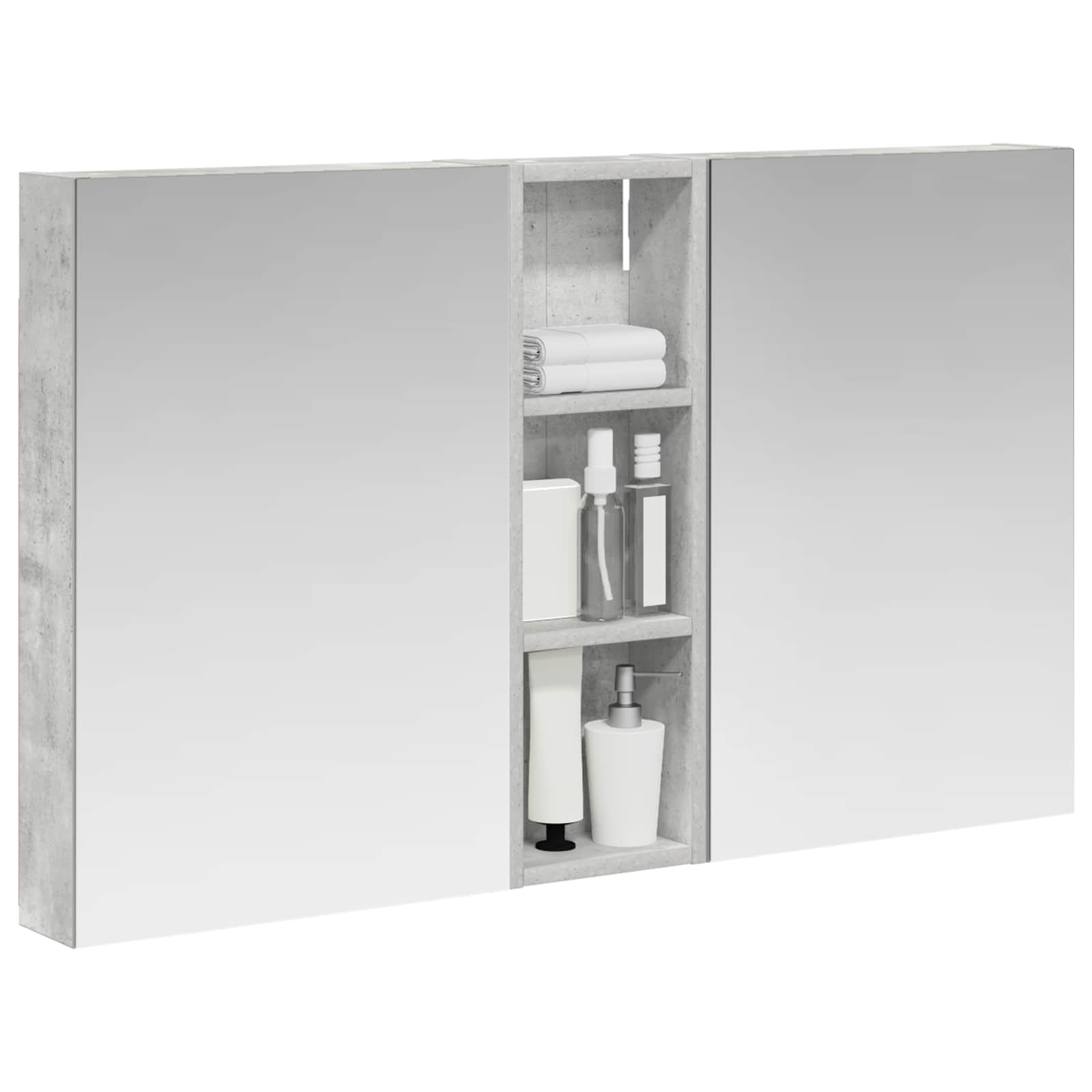 vidaXL Zestaw Szafek Łazienkowych 3 szt. 100 x 10,5 x 60,5 cm