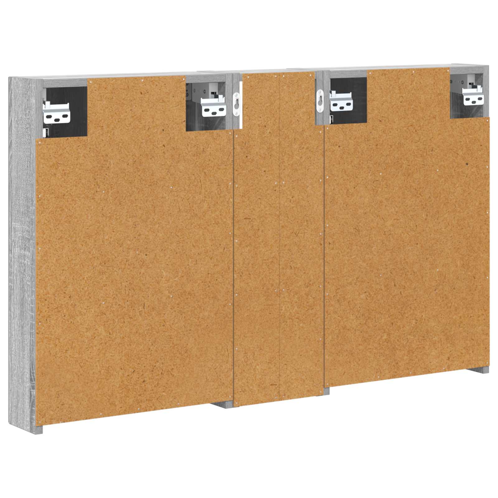 vidaXL Zestaw Szafek Łazienkowych 3 szt. 100 x 10,5 x 60,5 cm
