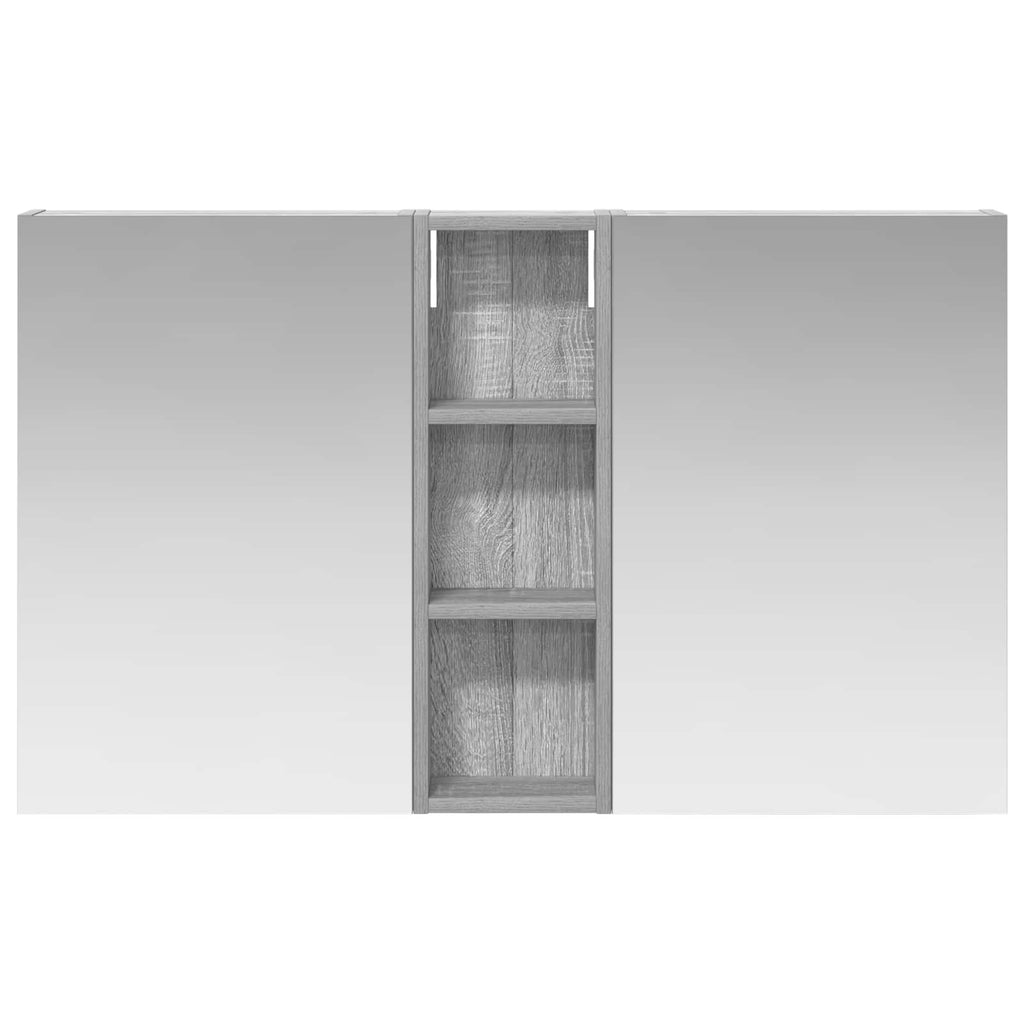 vidaXL Zestaw Szafek Łazienkowych 3 szt. 100 x 10,5 x 60,5 cm