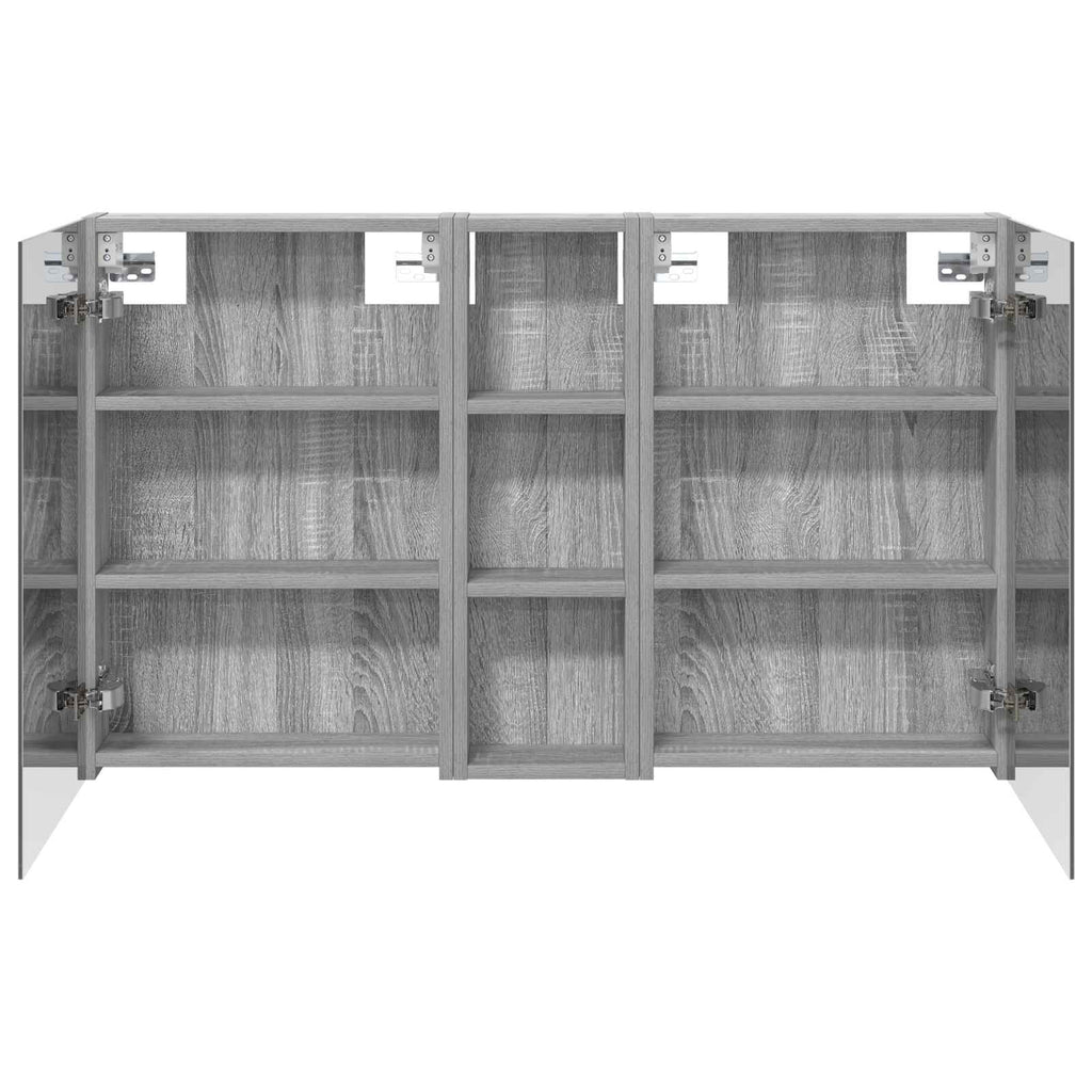 vidaXL Zestaw Szafek Łazienkowych 3 szt. 100 x 10,5 x 60,5 cm
