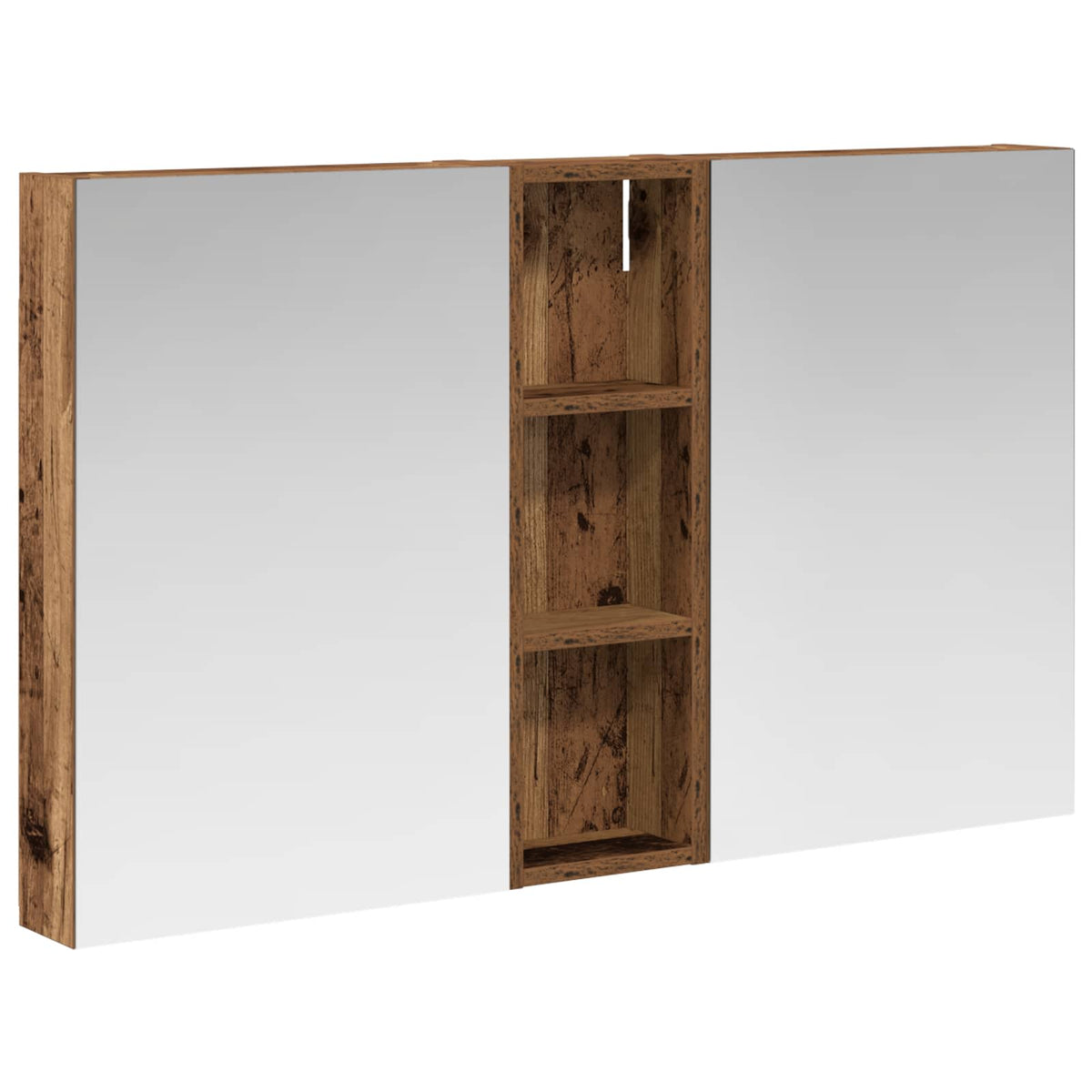 vidaXL Zestaw Szafek Łazienkowych 3 szt. 100 x 10,5 x 60,5 cm