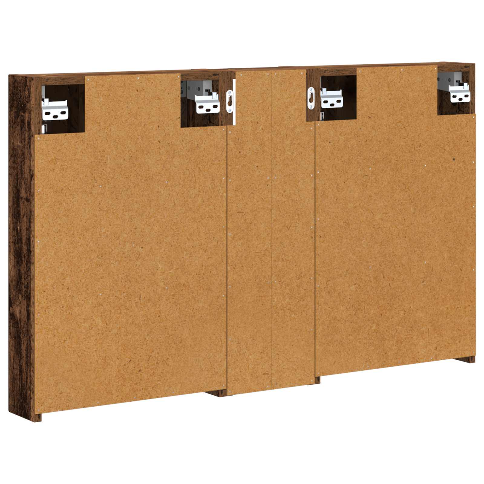 vidaXL Zestaw Szafek Łazienkowych 3 szt. 100 x 10,5 x 60,5 cm