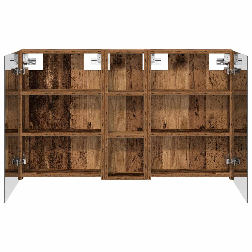 vidaXL Zestaw Szafek Łazienkowych 3 szt. 100 x 10,5 x 60,5 cm