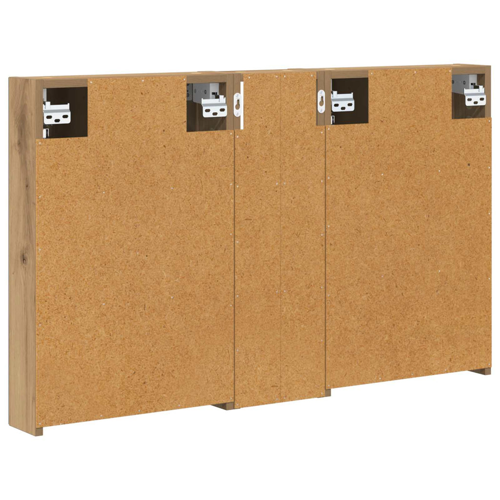 vidaXL Zestaw Szafek Łazienkowych 3 szt. 100 x 10,5 x 60,5 cm