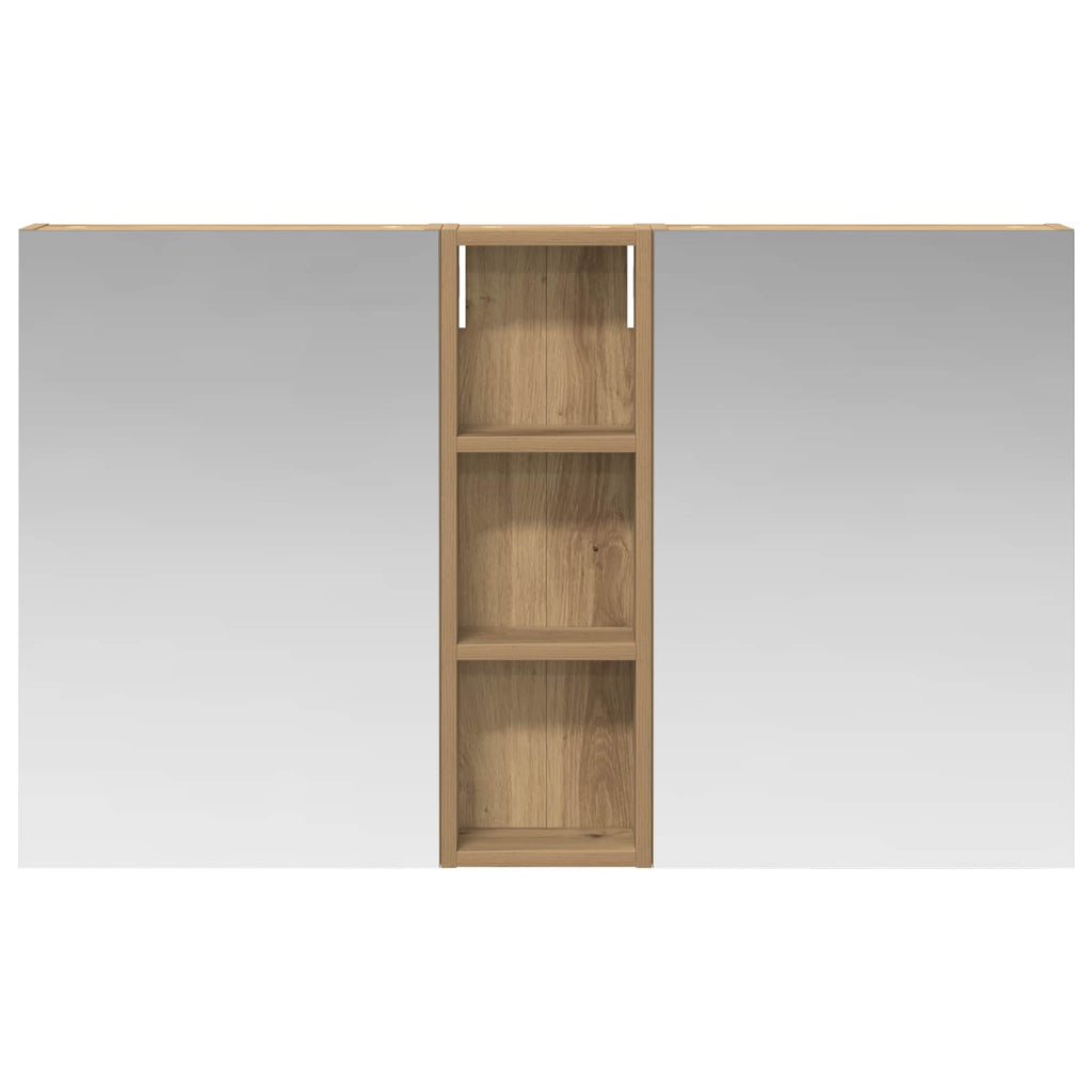vidaXL Zestaw Szafek Łazienkowych 3 szt. 100 x 10,5 x 60,5 cm