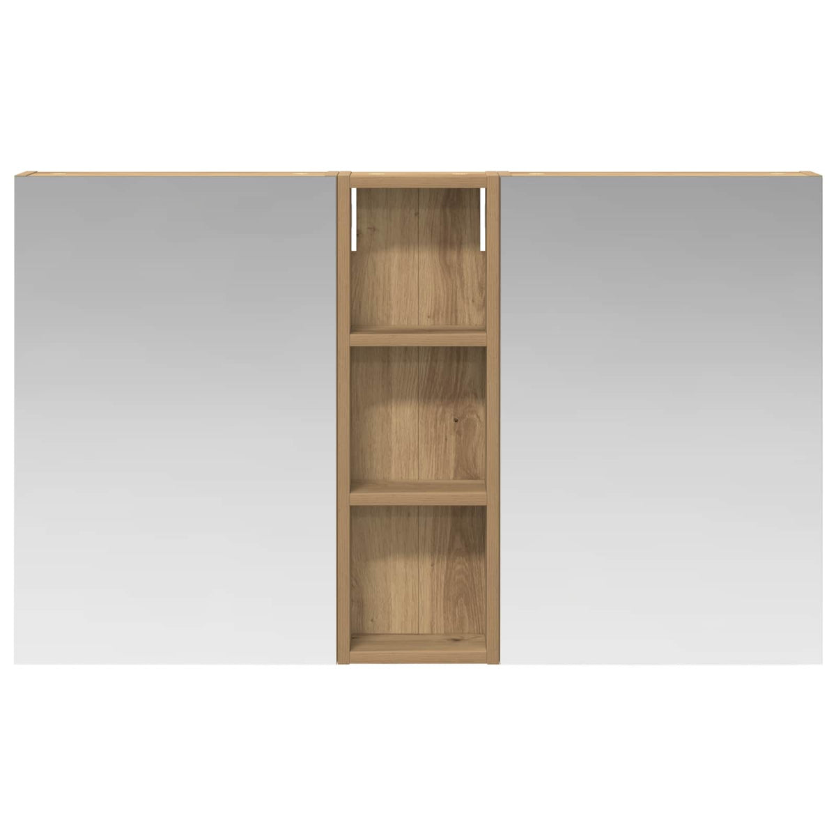 vidaXL Zestaw Szafek Łazienkowych 3 szt. 100 x 10,5 x 60,5 cm