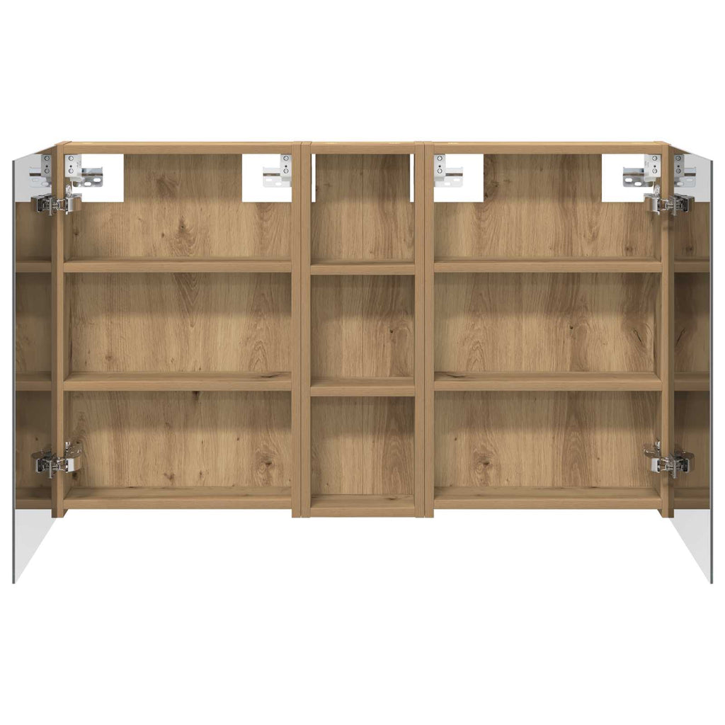 vidaXL Zestaw Szafek Łazienkowych 3 szt. 100 x 10,5 x 60,5 cm