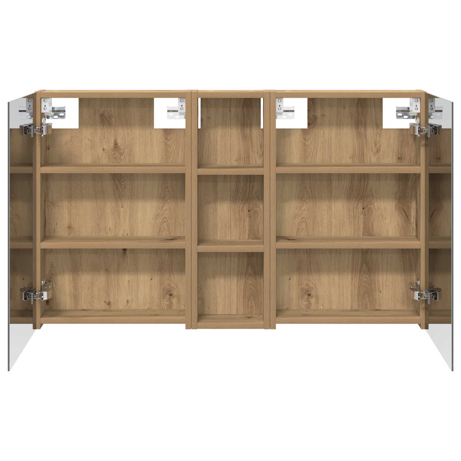vidaXL Zestaw Szafek Łazienkowych 3 szt. 100 x 10,5 x 60,5 cm