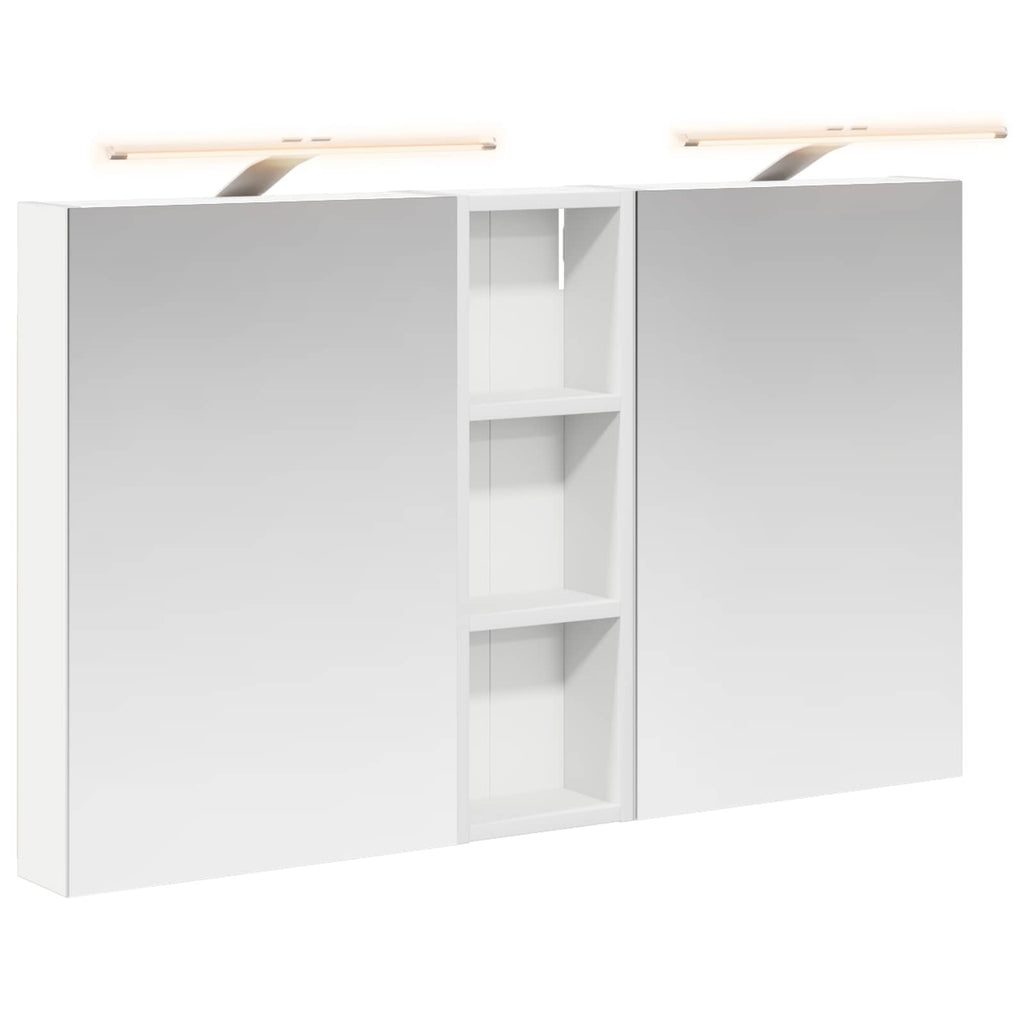 vidaXL Zestaw Szafek Łazienkowych z półką 3 pcs 100 x 10,5 x 60,5 cm