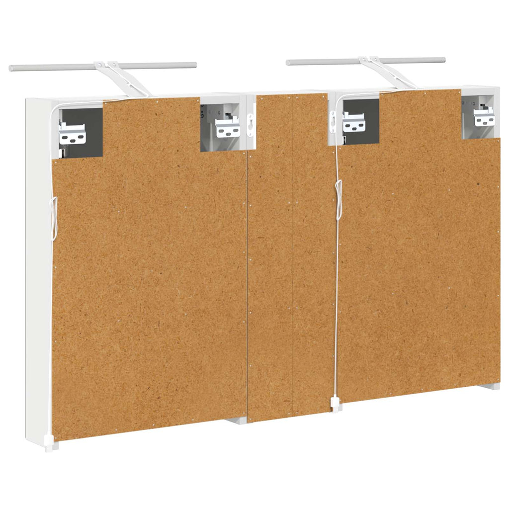 vidaXL Zestaw Szafek Łazienkowych z półką 3 pcs 100 x 10,5 x 60,5 cm