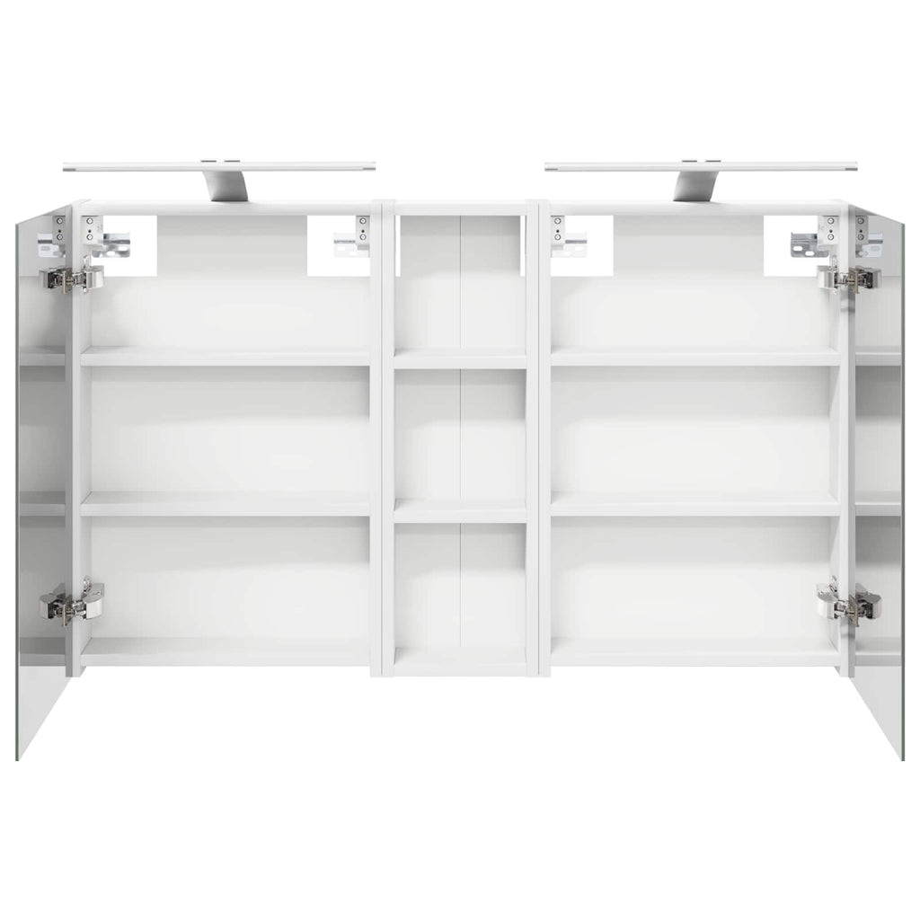 vidaXL Zestaw Szafek Łazienkowych z półką 3 pcs 100 x 10,5 x 60,5 cm