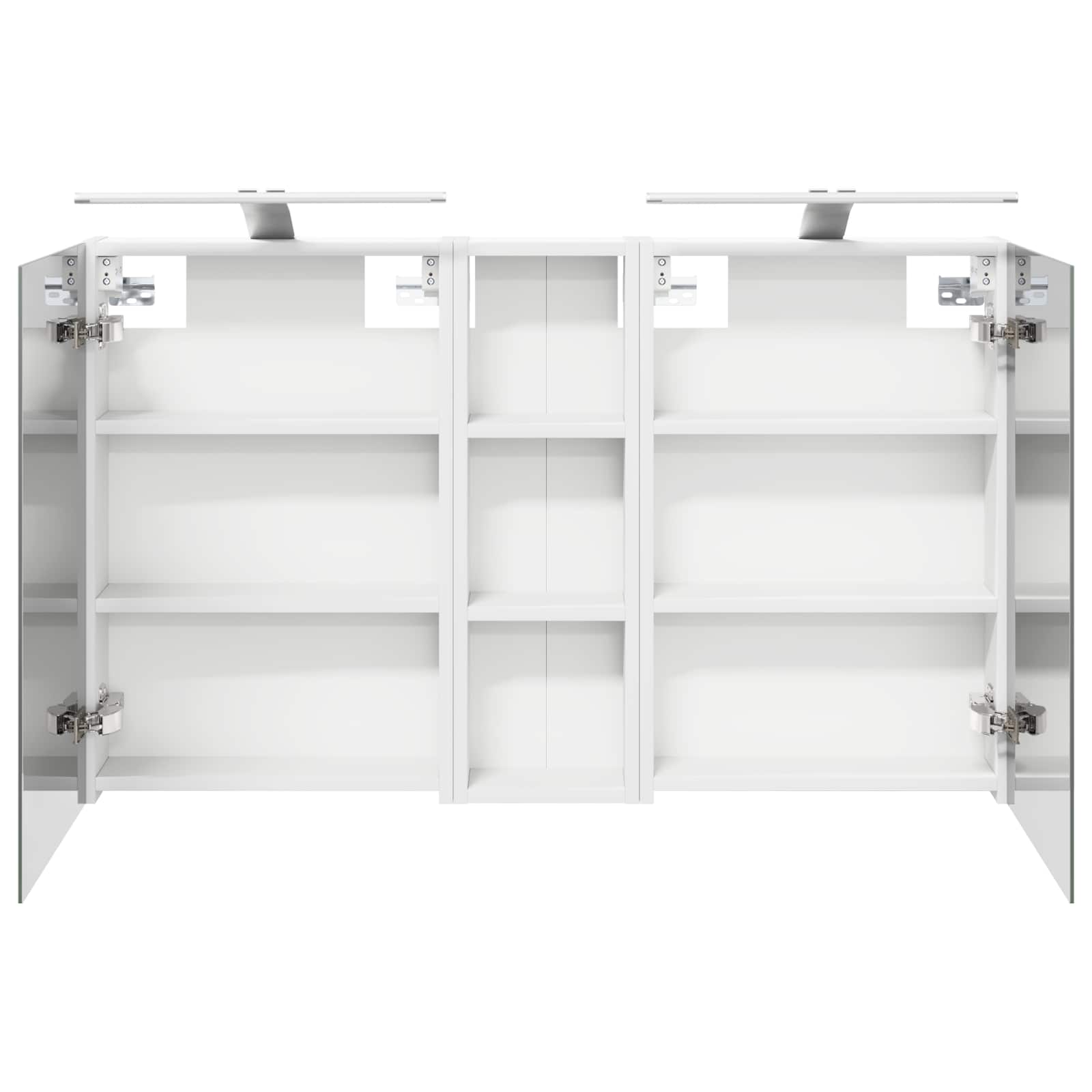 vidaXL Zestaw Szafek Łazienkowych z półką 3 pcs 100 x 10,5 x 60,5 cm