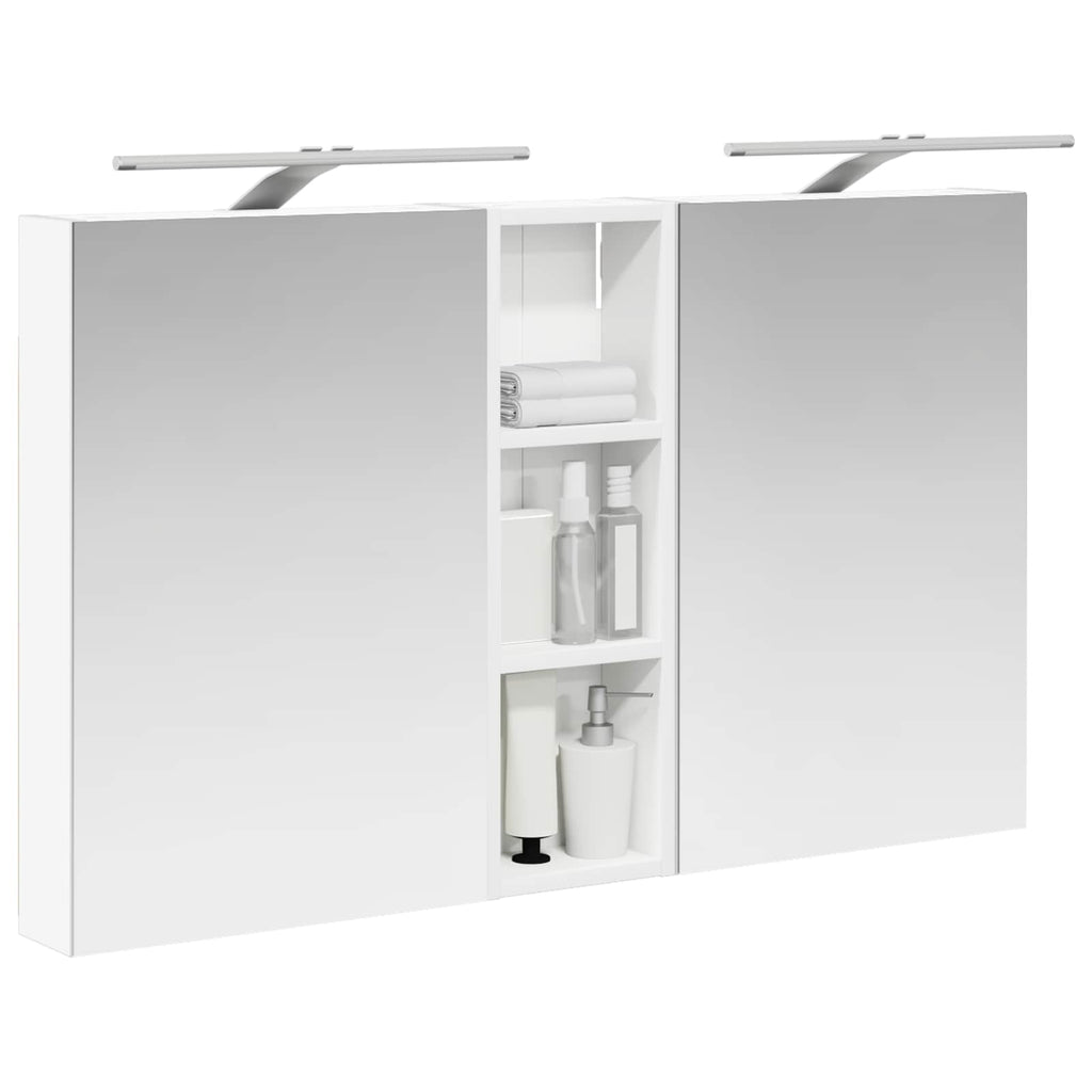 vidaXL Zestaw Szafek Łazienkowych z półką 3 pcs 100 x 10,5 x 60,5 cm