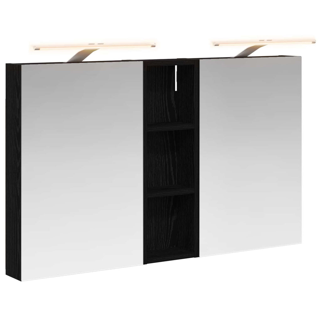vidaXL Zestaw Szafek Łazienkowych z półką 3 pcs 100 x 10,5 x 60,5 cm