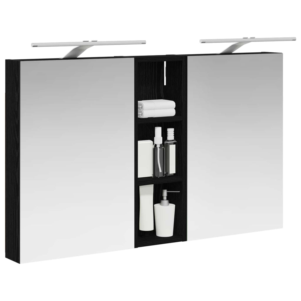 vidaXL Zestaw Szafek Łazienkowych z półką 3 pcs 100 x 10,5 x 60,5 cm
