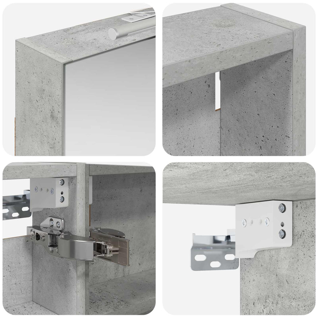 vidaXL Zestaw Szafek Łazienkowych z półką 3 pcs 100 x 10,5 x 60,5 cm
