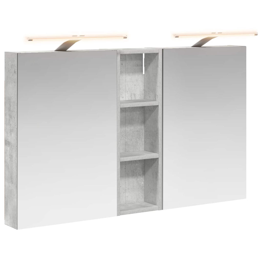 vidaXL Zestaw Szafek Łazienkowych z półką 3 pcs 100 x 10,5 x 60,5 cm