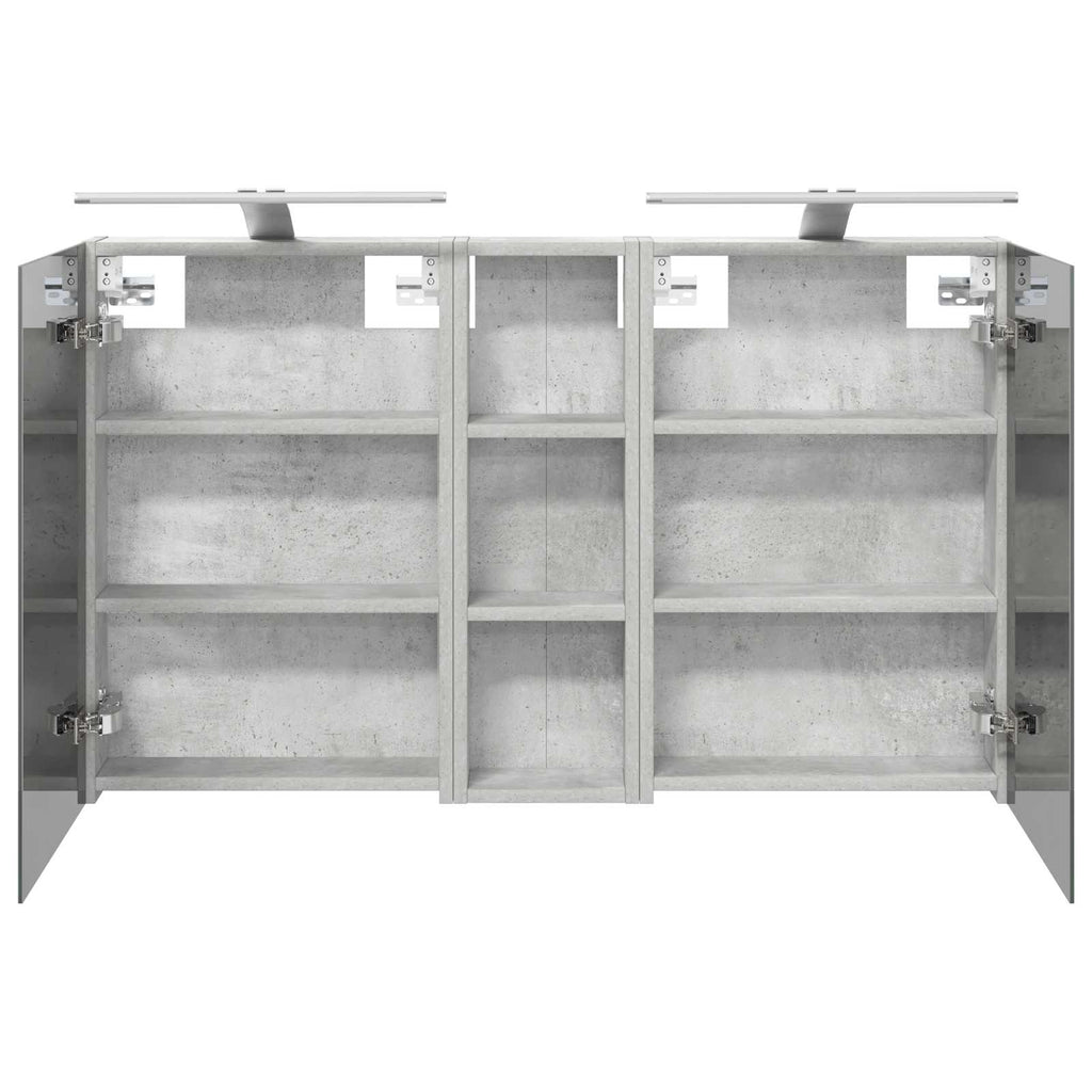 vidaXL Zestaw Szafek Łazienkowych z półką 3 pcs 100 x 10,5 x 60,5 cm