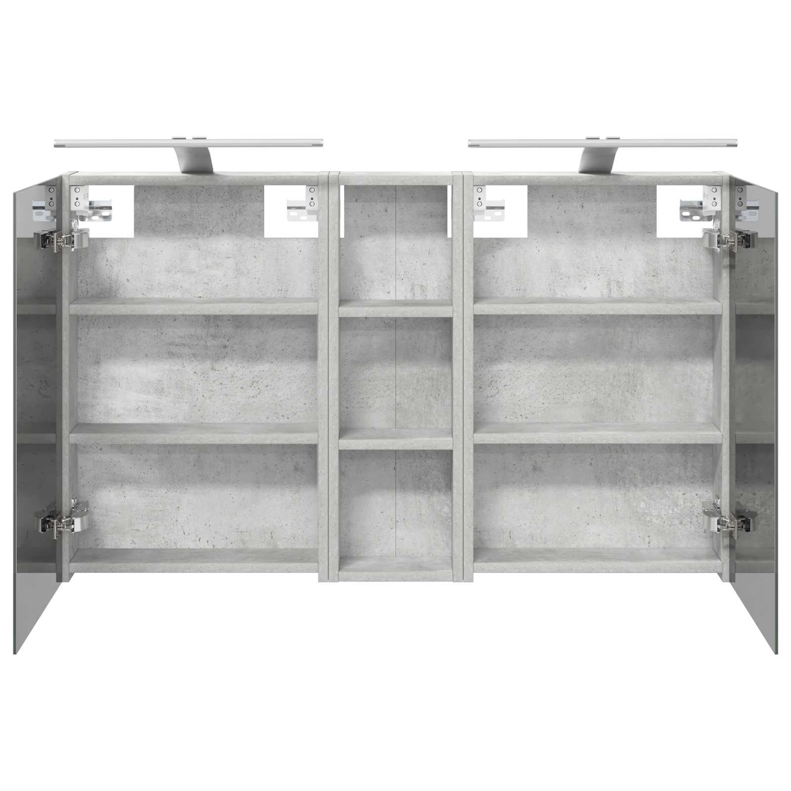 vidaXL Zestaw Szafek Łazienkowych z półką 3 pcs 100 x 10,5 x 60,5 cm