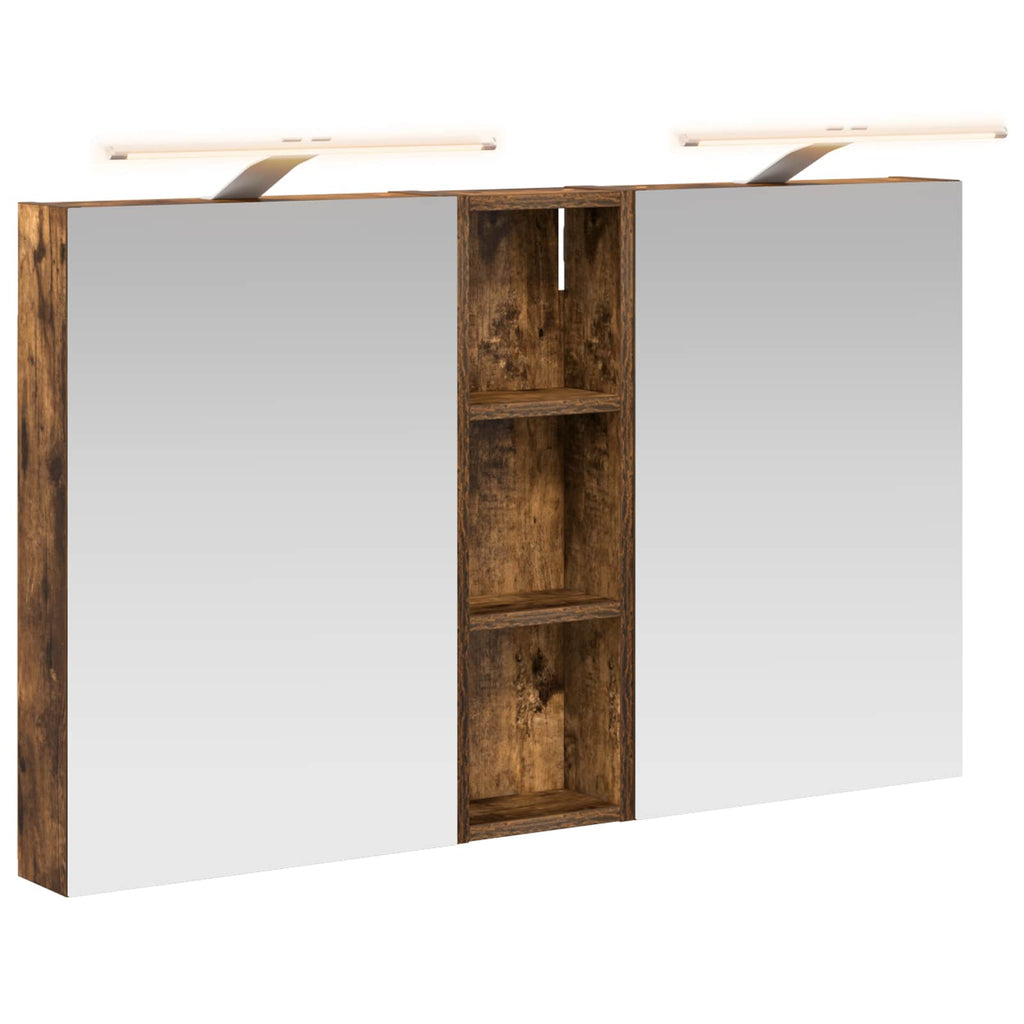 vidaXL Zestaw Szafek Łazienkowych 3 szt. 100 x 10,5 x 60,5 cm