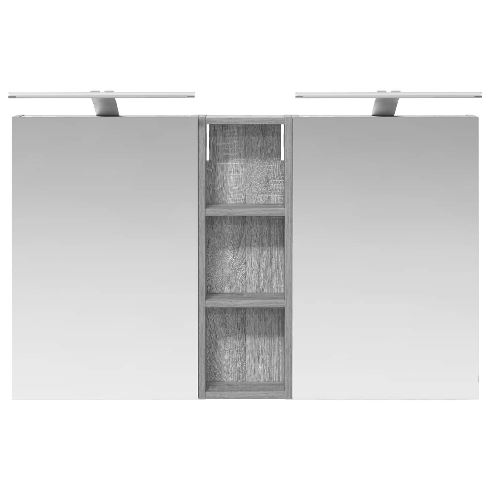 vidaXL Zestaw Szafek Łazienkowych z półką 3 pcs 100 x 10,5 x 60,5 cm