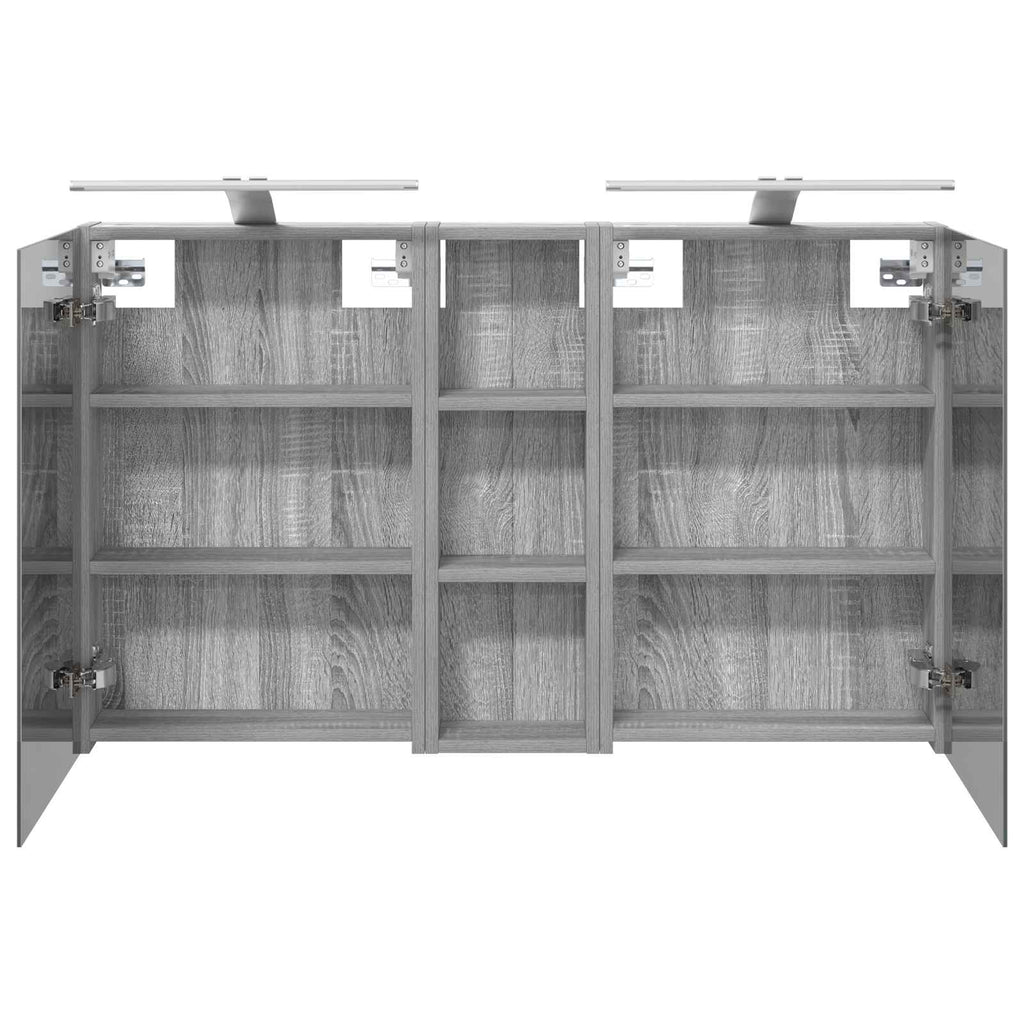 vidaXL Zestaw Szafek Łazienkowych z półką 3 pcs 100 x 10,5 x 60,5 cm