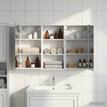 vidaXL Zestaw Szafek Łazienkowych z półką 3 pcs 110 x 10,5 x 60,5 cm