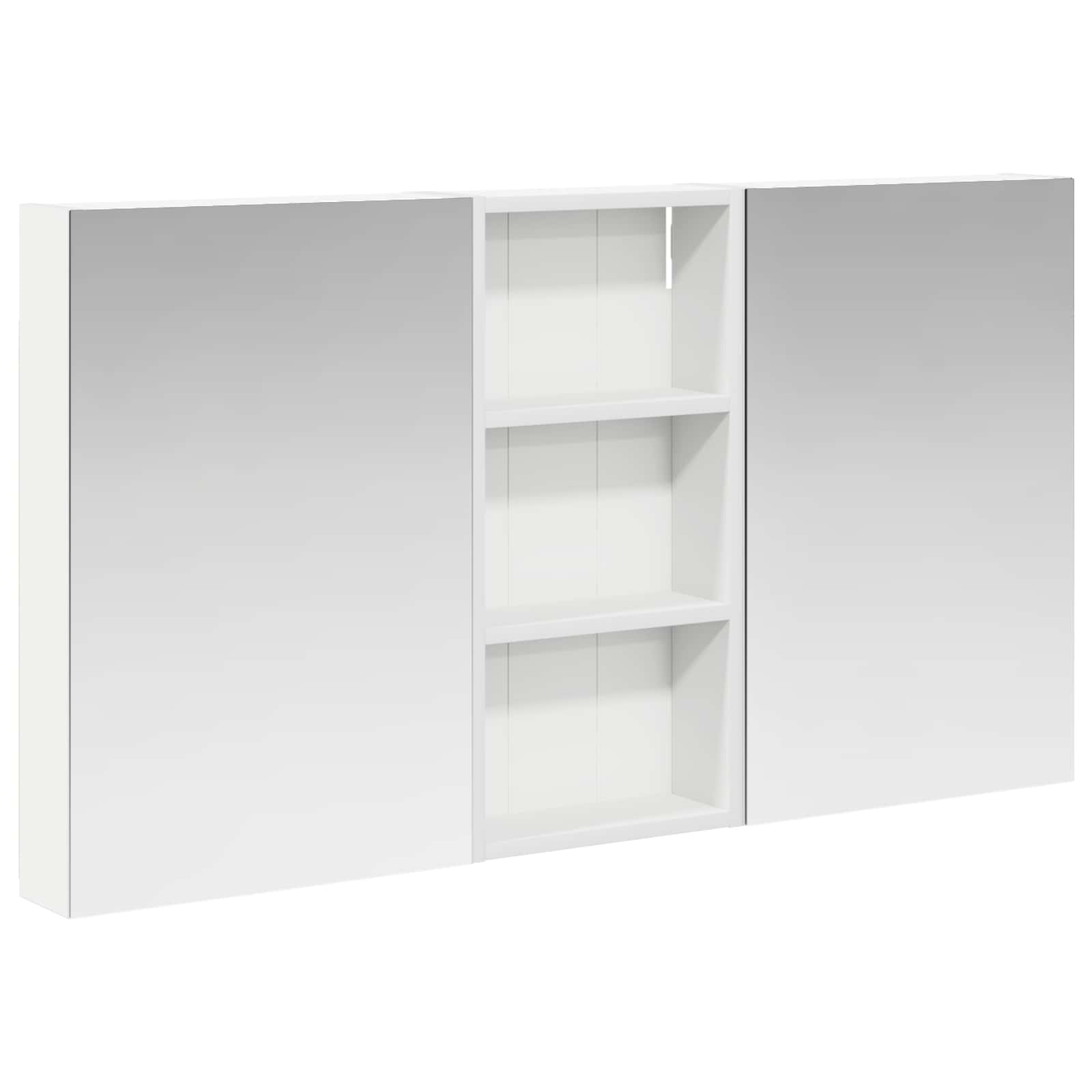vidaXL Zestaw Szafek Łazienkowych z półką 3 pcs 110 x 10,5 x 60,5 cm