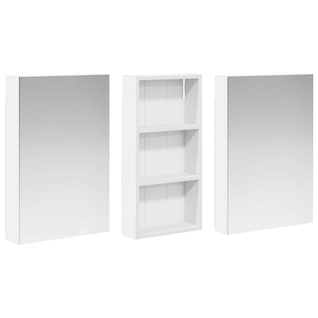 vidaXL Zestaw Szafek Łazienkowych z półką 3 pcs 110 x 10,5 x 60,5 cm