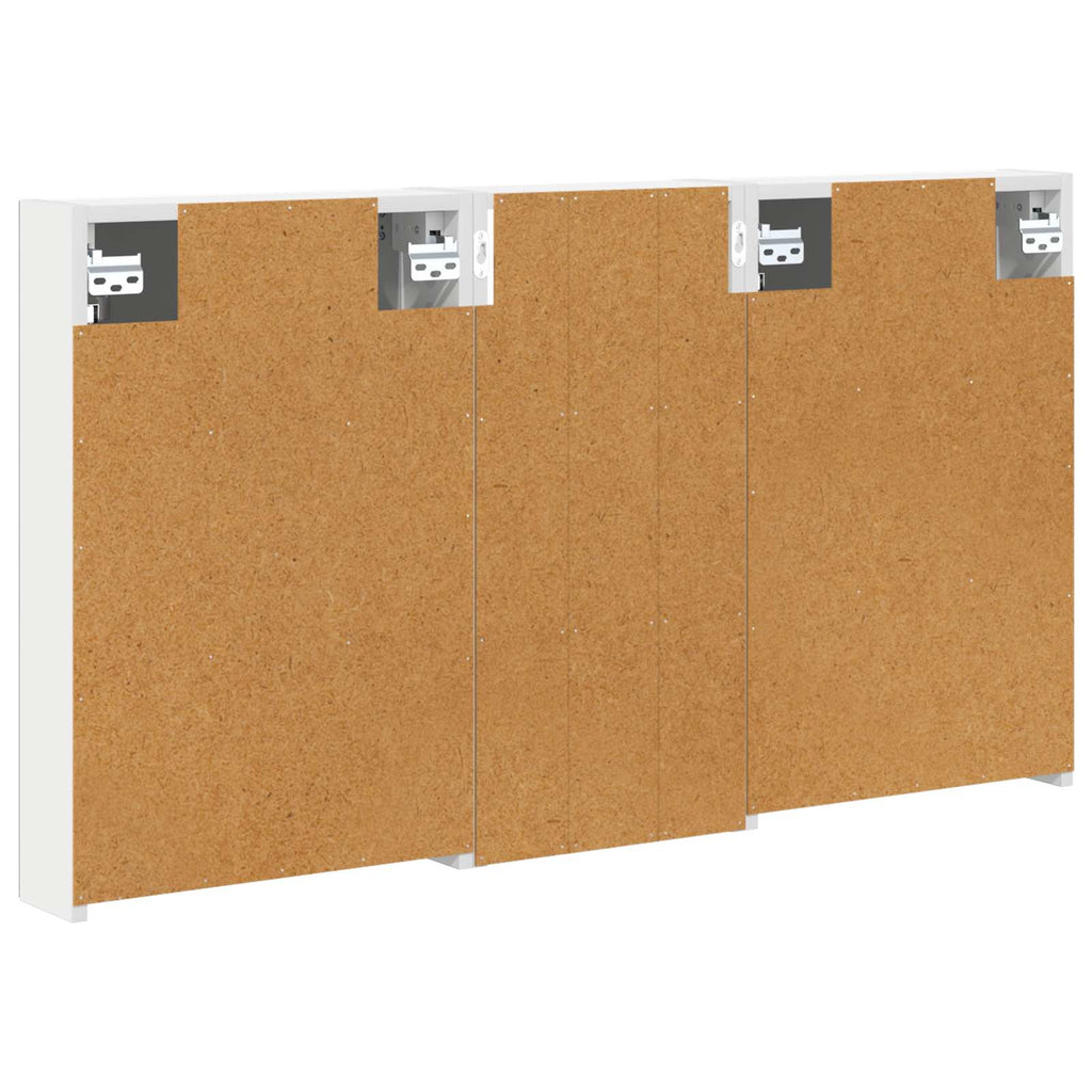 vidaXL Zestaw Szafek Łazienkowych z półką 3 pcs 110 x 10,5 x 60,5 cm