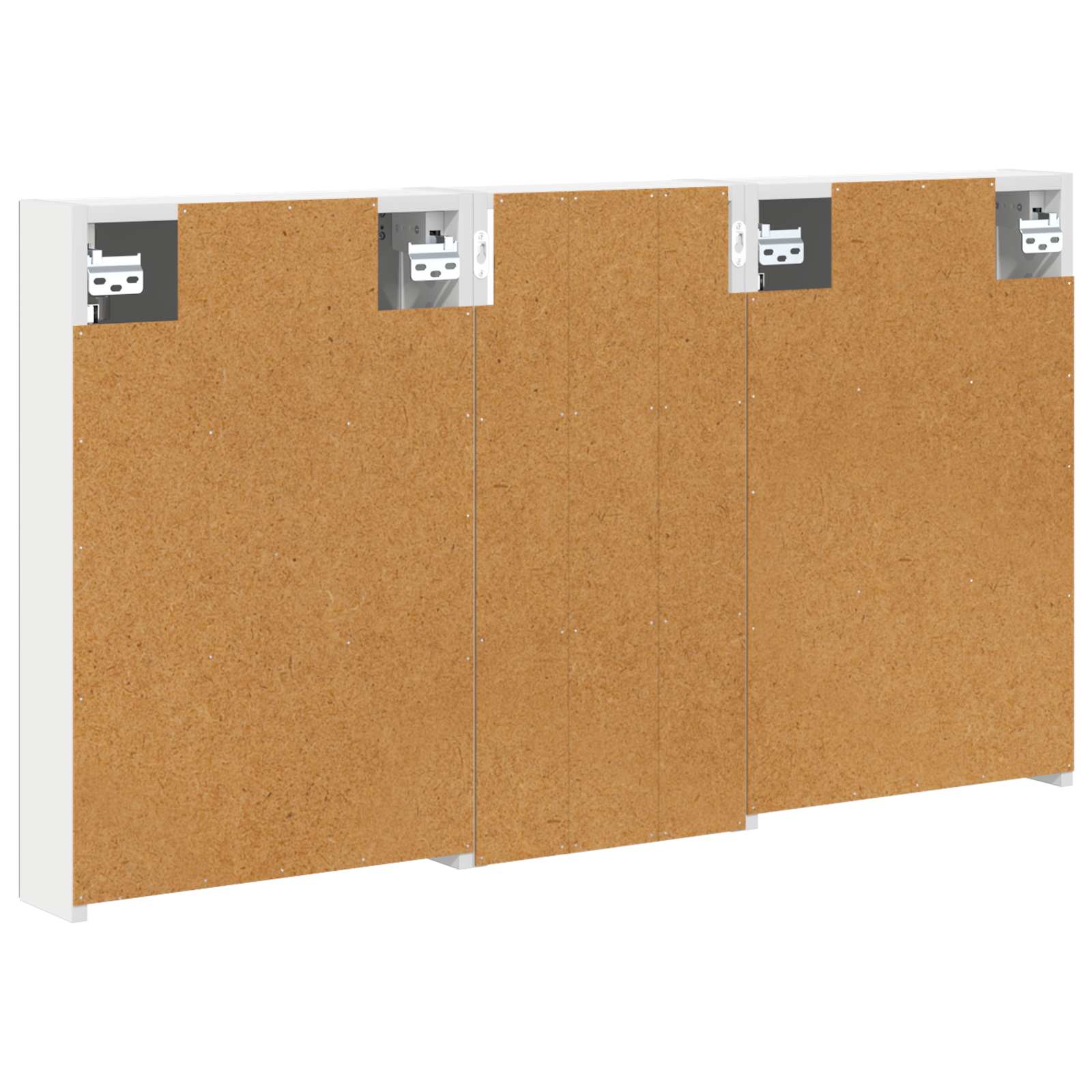 vidaXL Zestaw Szafek Łazienkowych z półką 3 pcs 110 x 10,5 x 60,5 cm
