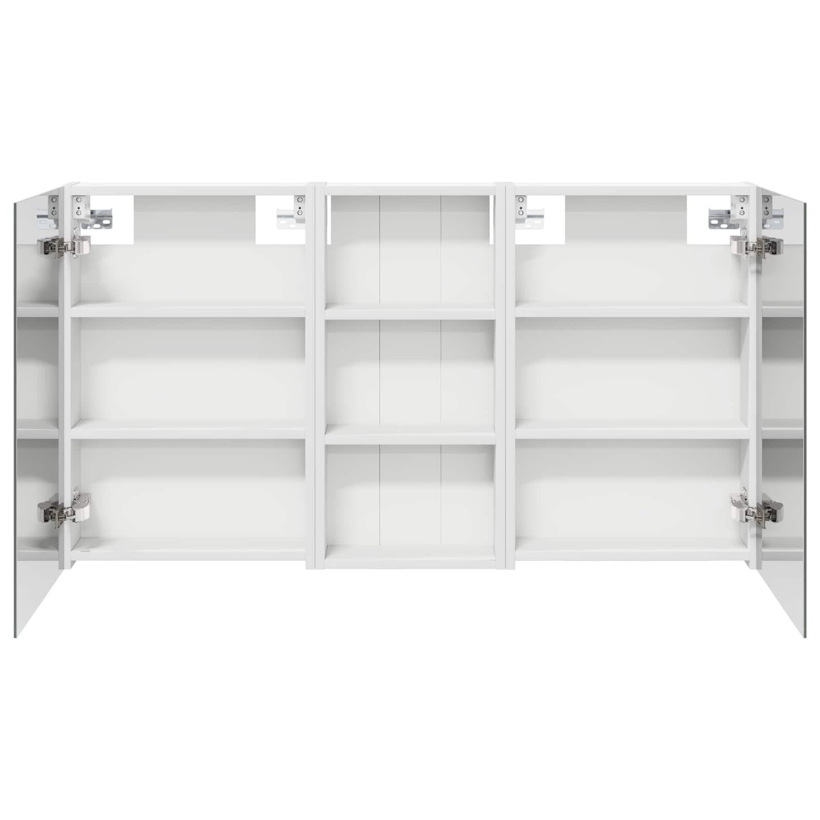 vidaXL Zestaw Szafek Łazienkowych z półką 3 pcs 110 x 10,5 x 60,5 cm