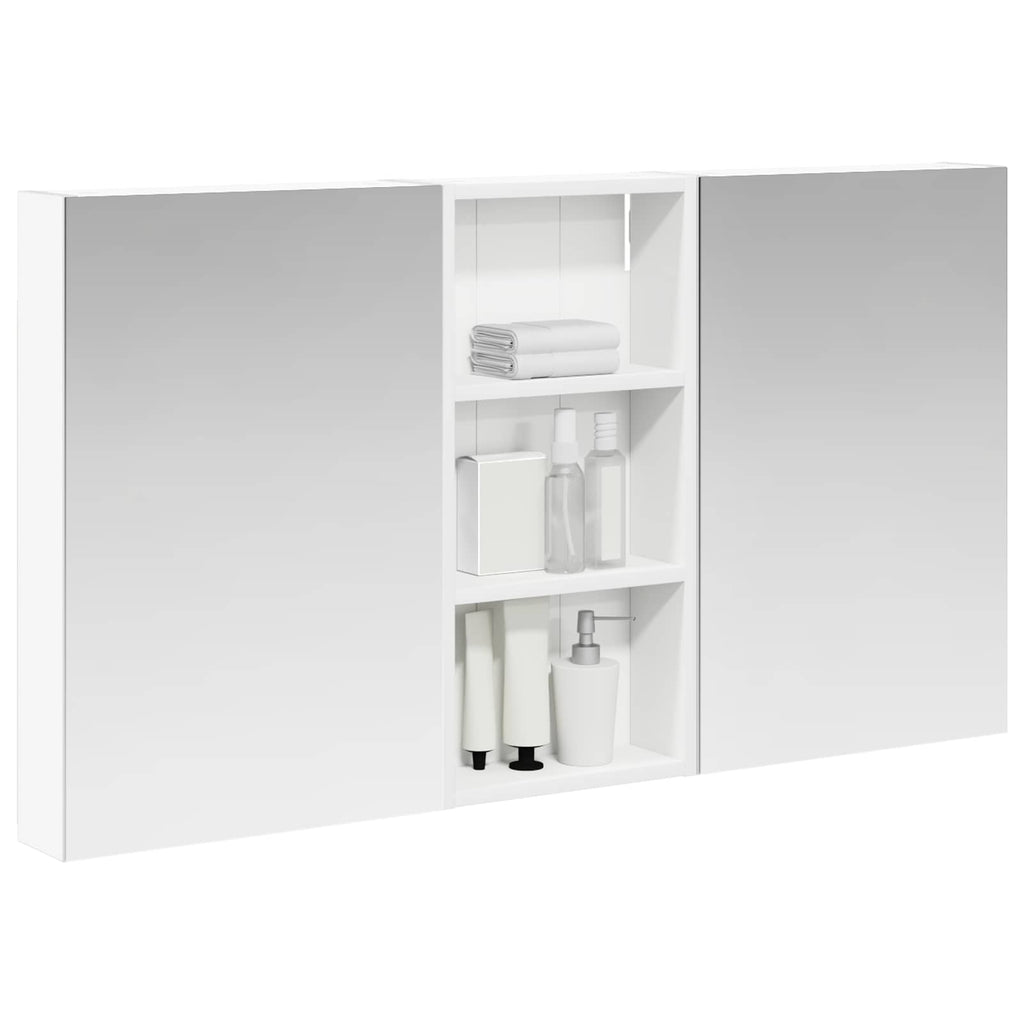 vidaXL Zestaw Szafek Łazienkowych z półką 3 pcs 110 x 10,5 x 60,5 cm