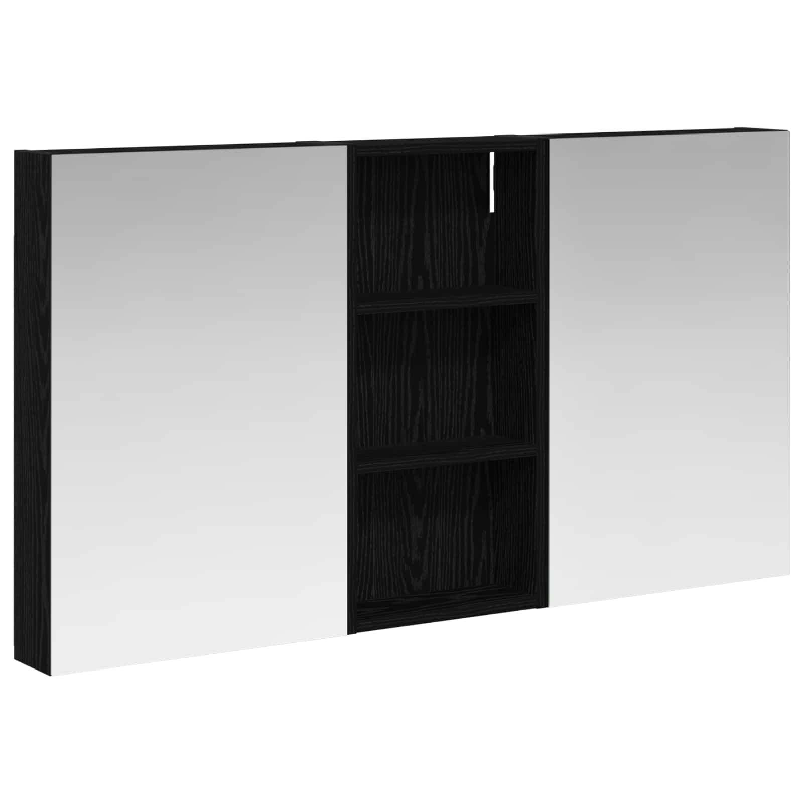 vidaXL Zestaw Szafek Łazienkowych z półką 3 pcs 110 x 10,5 x 60,5 cm