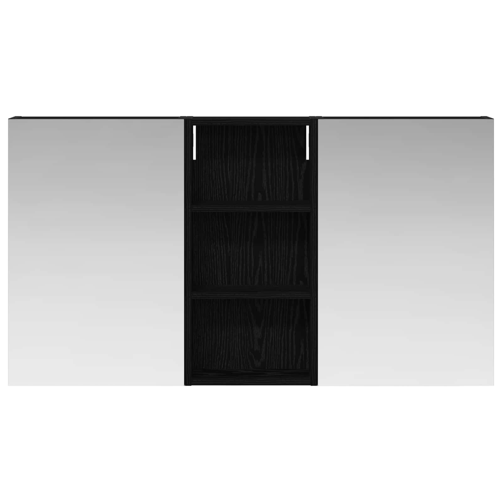 vidaXL Zestaw Szafek Łazienkowych z półką 3 pcs 110 x 10,5 x 60,5 cm